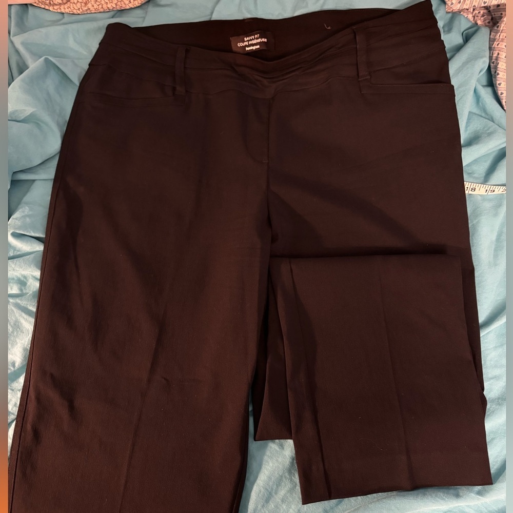Pennington’s black pull-on dress pants, sz 18